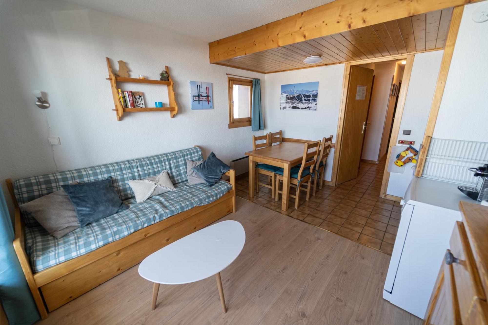 Les Saisies Appart 1 Chambre Au Pied Des Pistes Luaran gambar