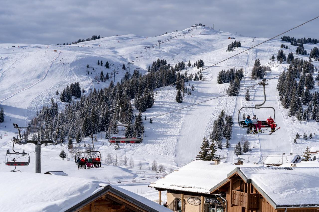 Les Saisies Appart 1 Chambre Au Pied Des Pistes Luaran gambar